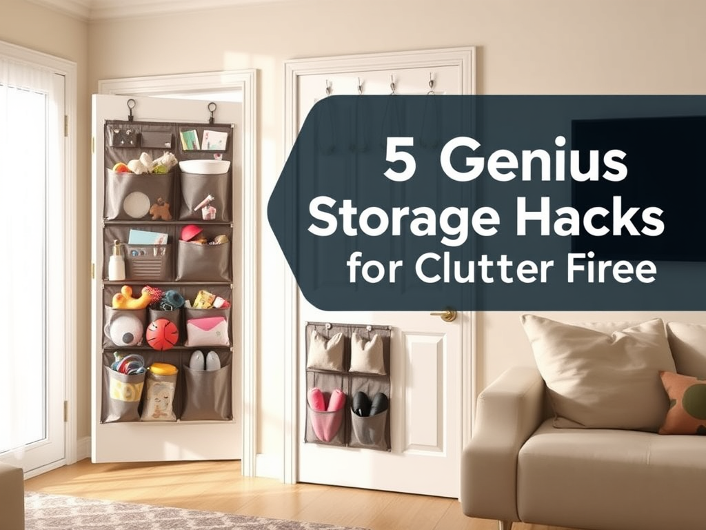 Discover 5 Genius Storage Hacks for Clutter-Free Living