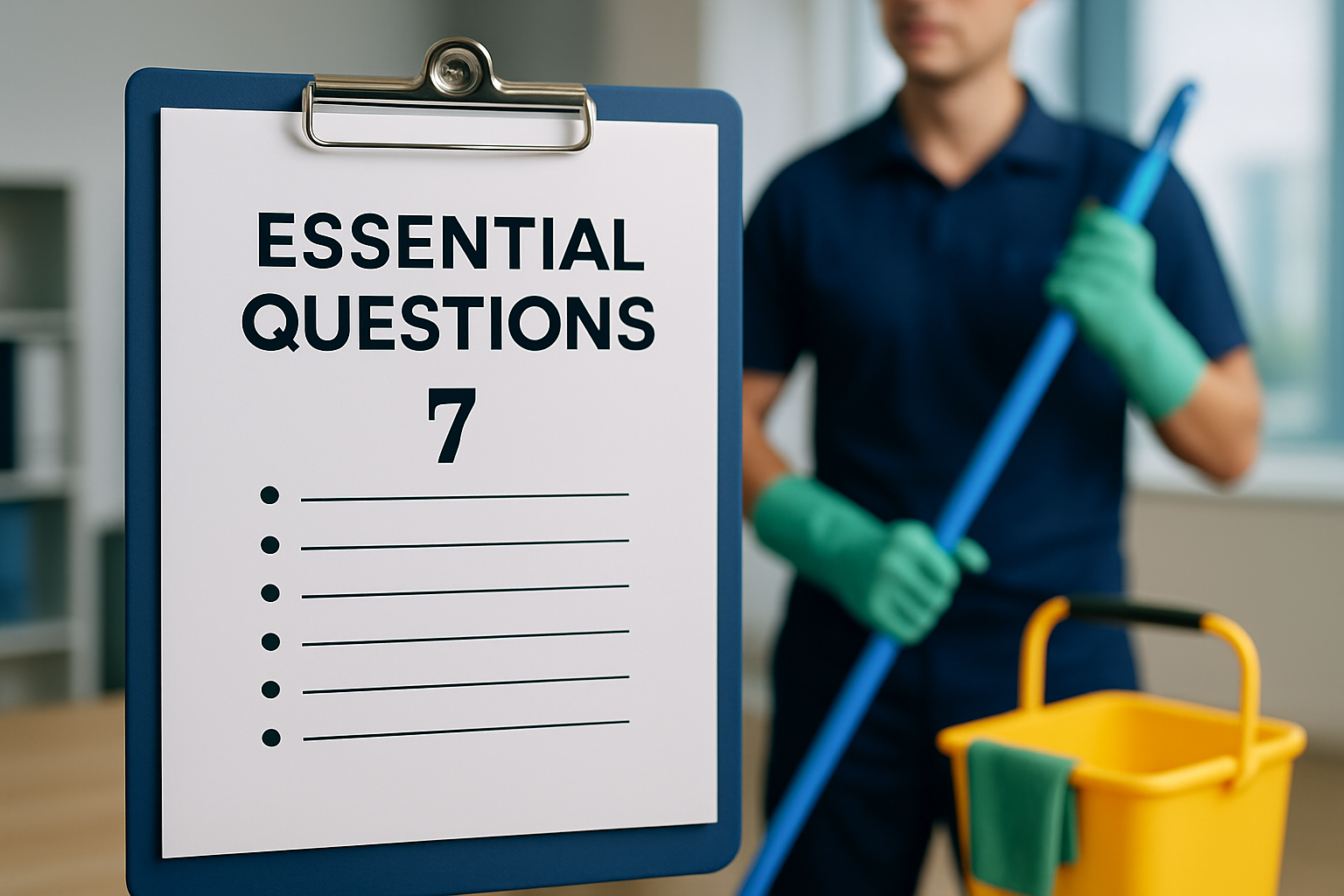 7 Essential Questions to Ask Before Hiring a Janitorial Cleaning Company for Your Office