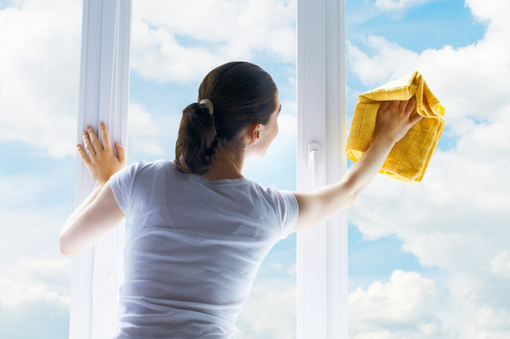 Professional window cleaning