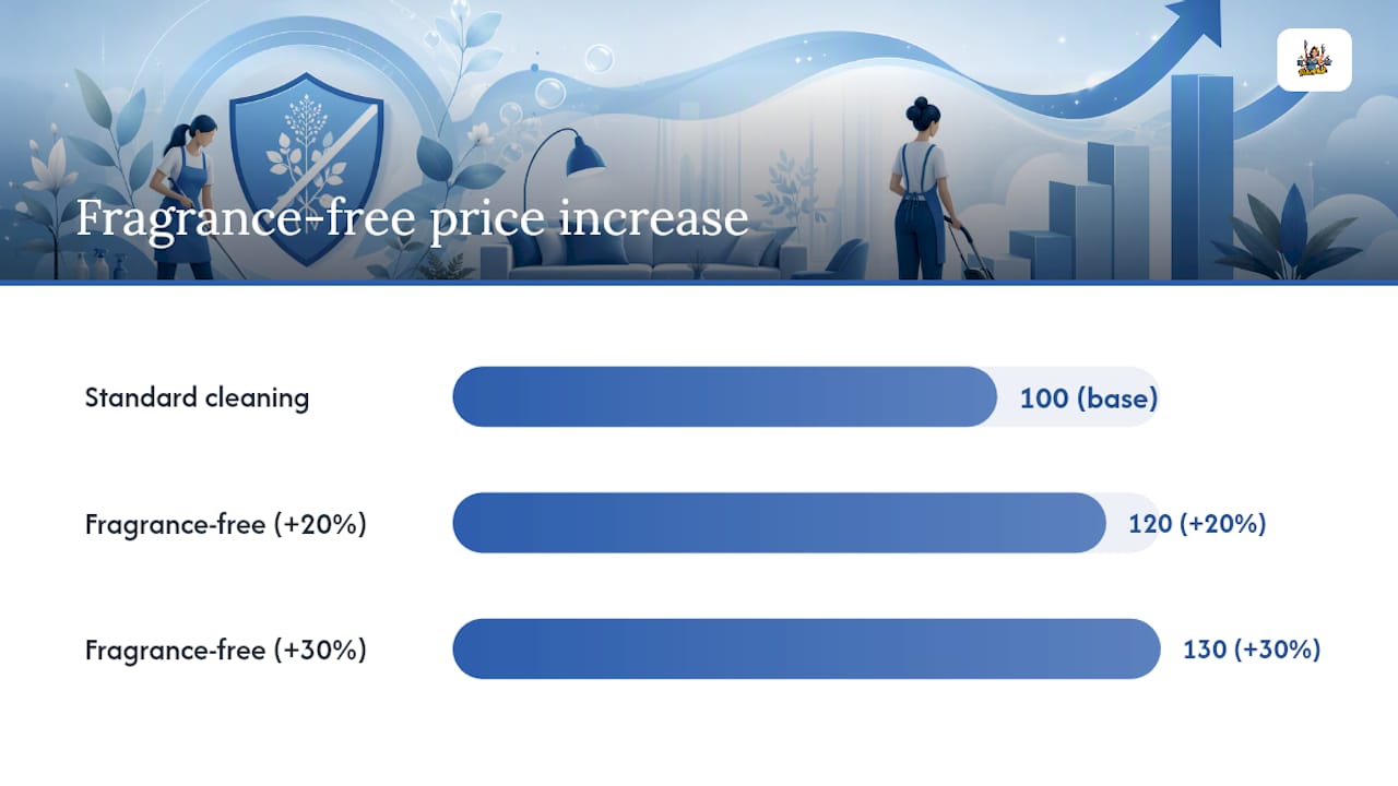 What Fragrance-Free Cleaning Costs and Where It Has Limits — overview diagram