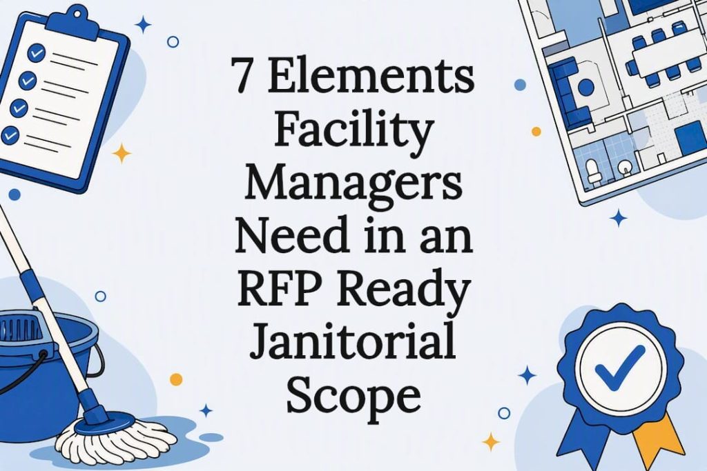 Janitorial scope planning title card
