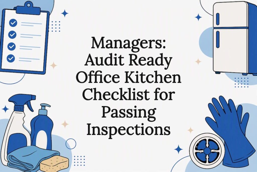 Audit-ready office kitchen checklist title card