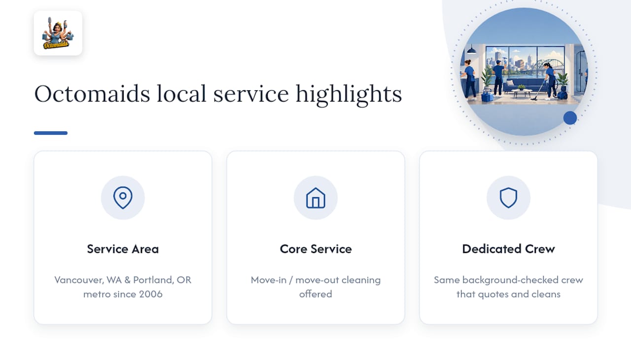 Local move-out cleaning service overview