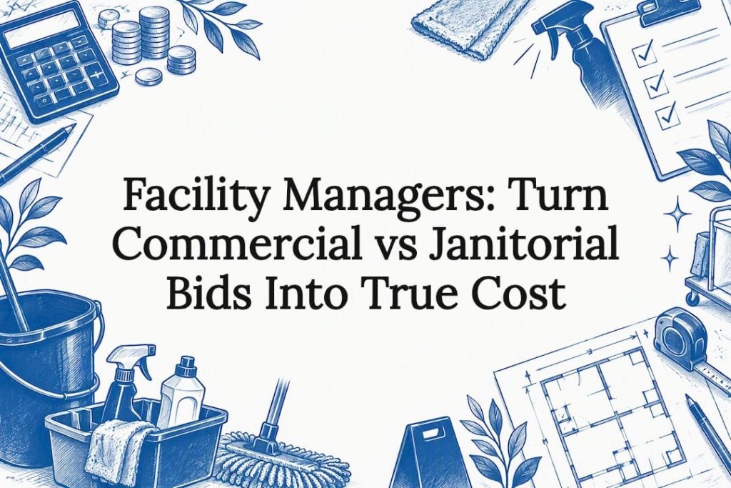 Decorative true cost bid comparison title card