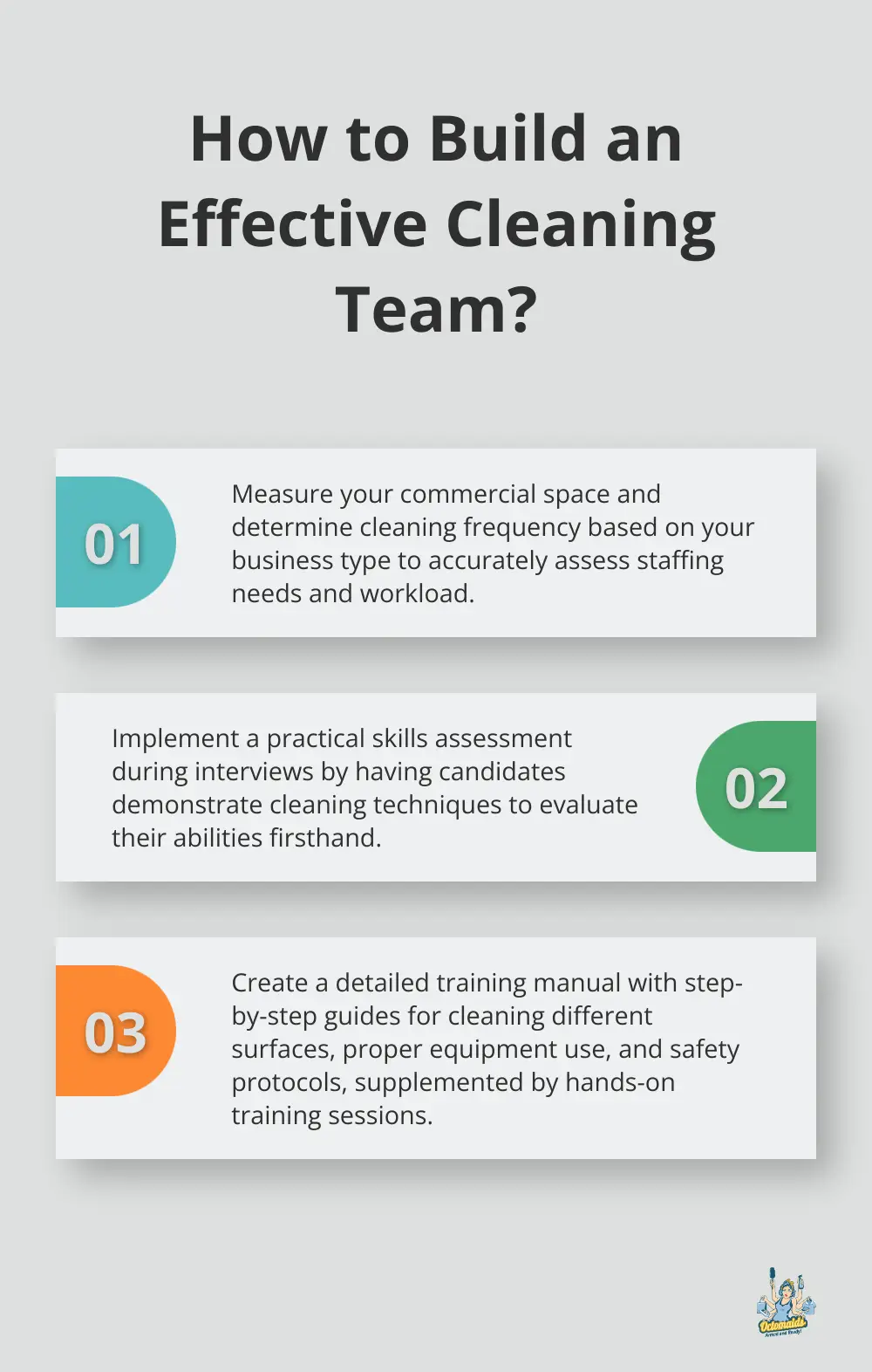 Fact - How to Build an Effective Cleaning Team?