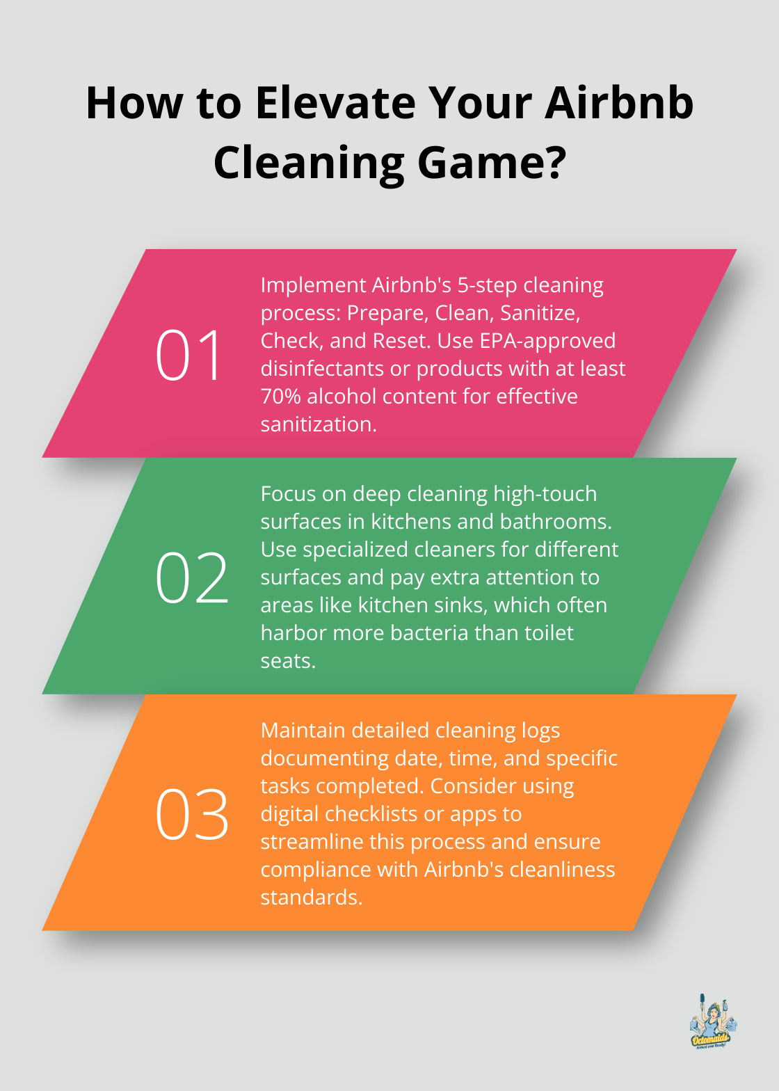 Infographic: How to Elevate Your Airbnb Cleaning Game?