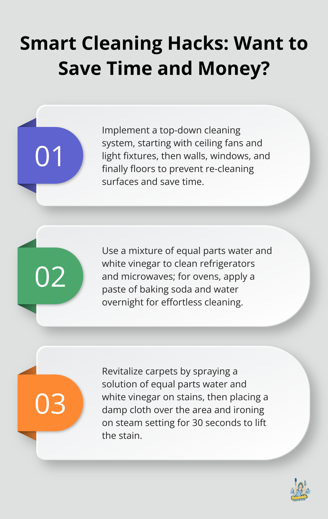 Infographic: Smart Cleaning Hacks: Want to Save Time and Money? - apartment move out cleaning hacks