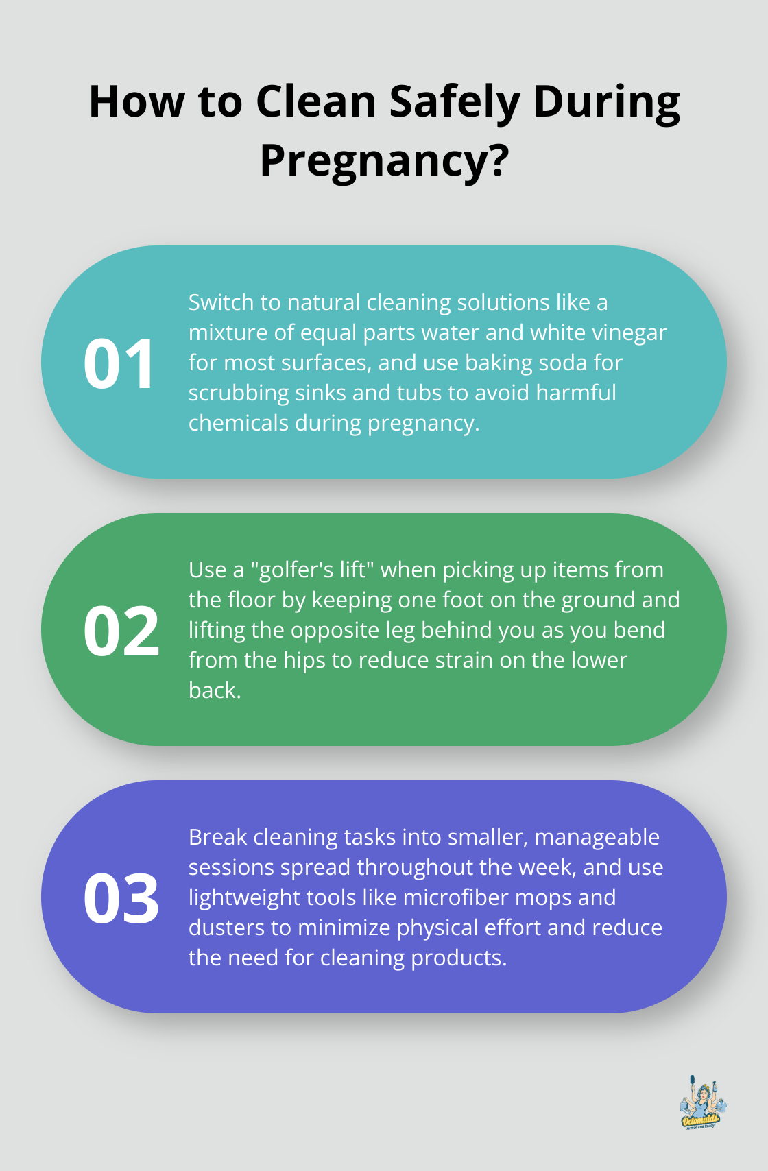 Infographic: How to Clean Safely During Pregnancy?