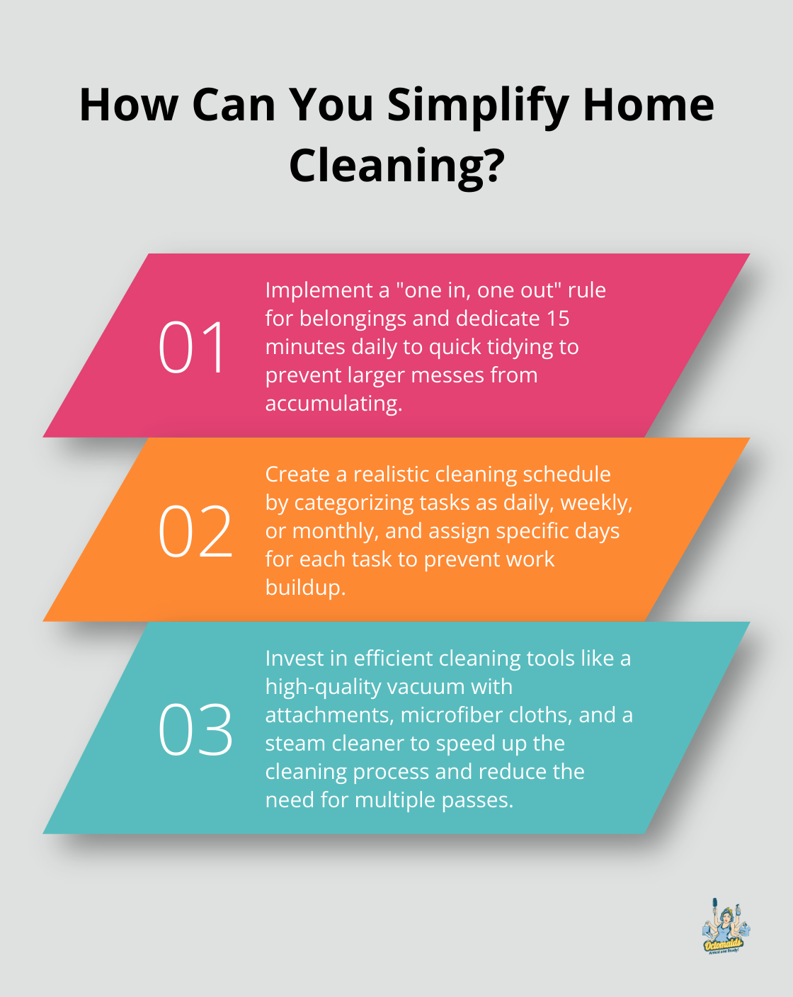 Infographic: How Can You Simplify Home Cleaning?